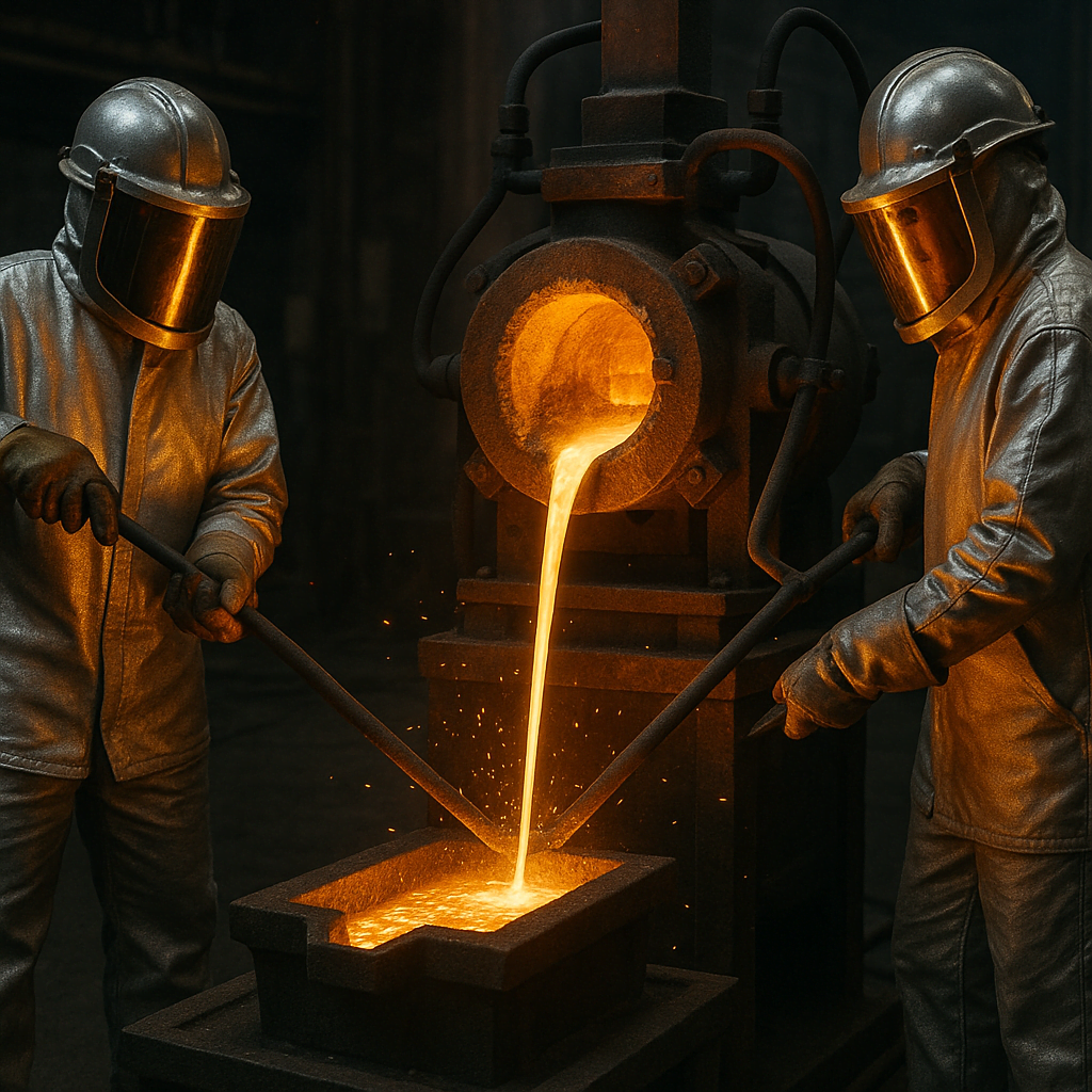 electric brass foundry