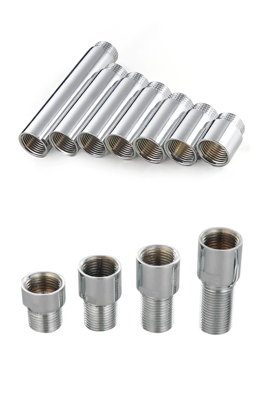 brass extension nipple